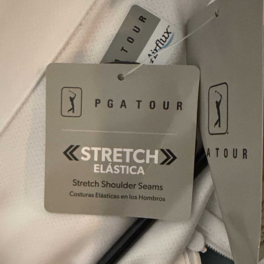 PGA Tour Women’s White Sleeveless Golf Top - Picture 2 of 4